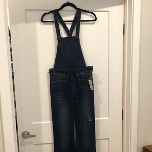 American Eagle Flare Overalls
